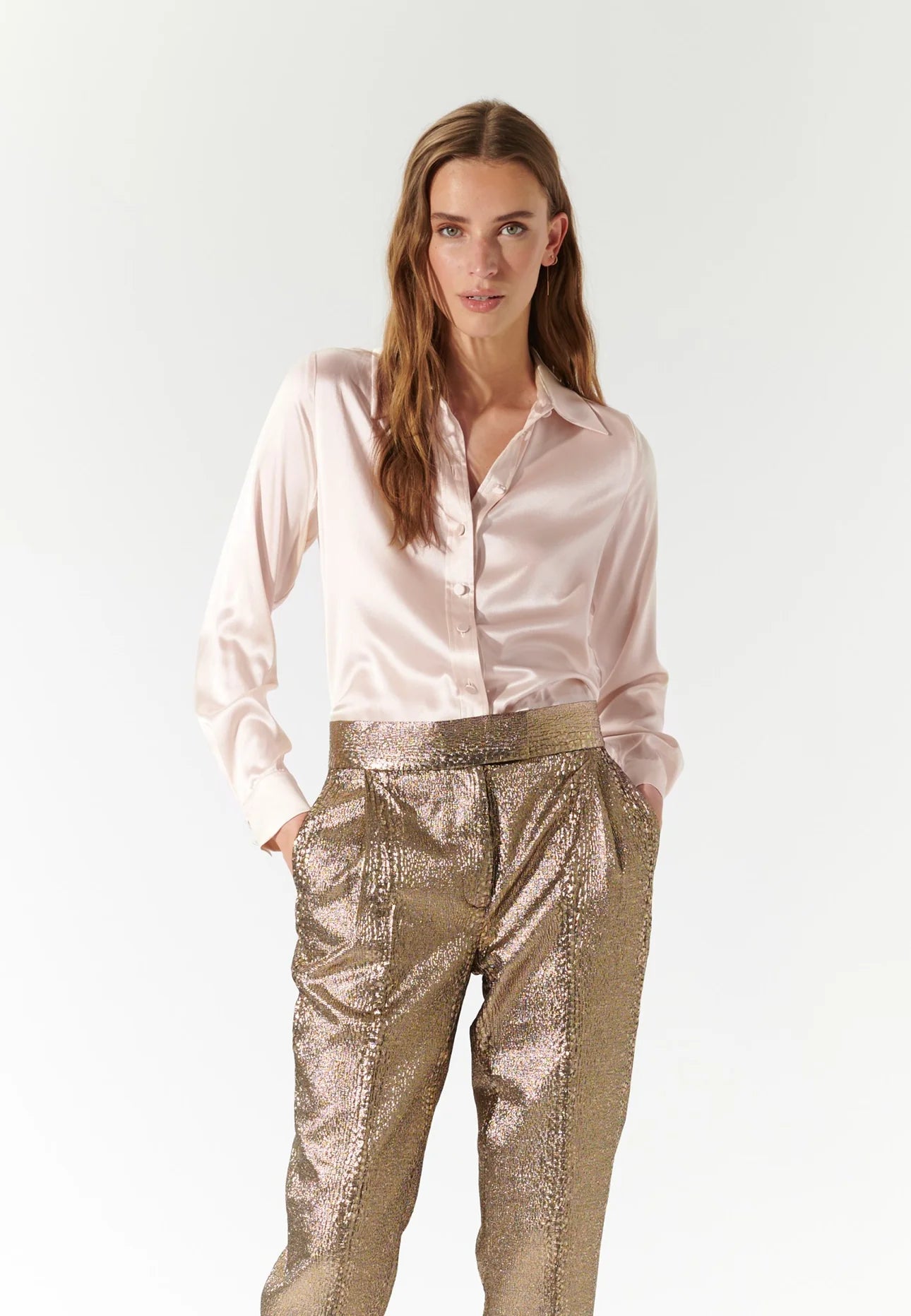 Seidenbluse Aidadea