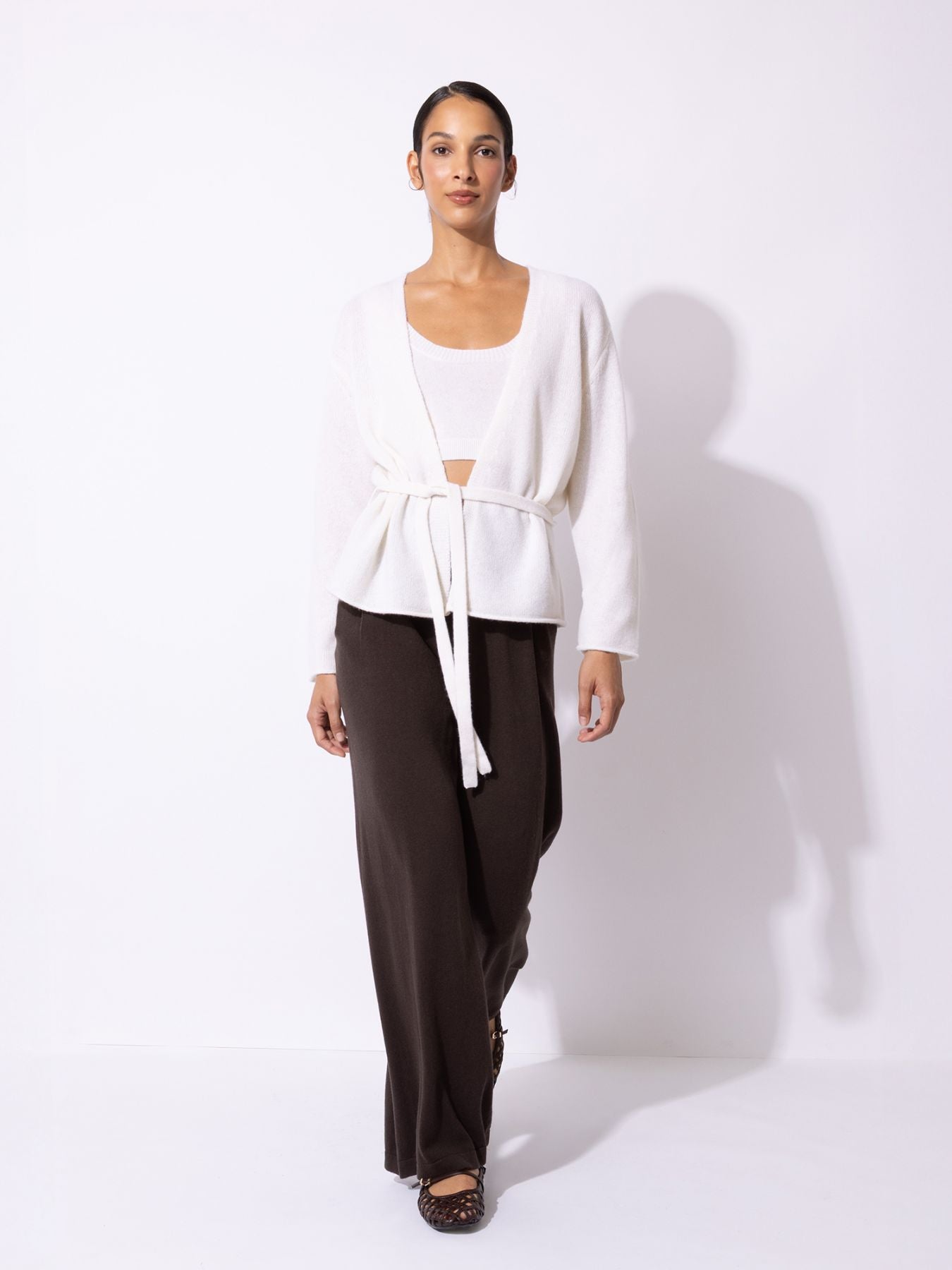 Cashmere Wickel Cardigan