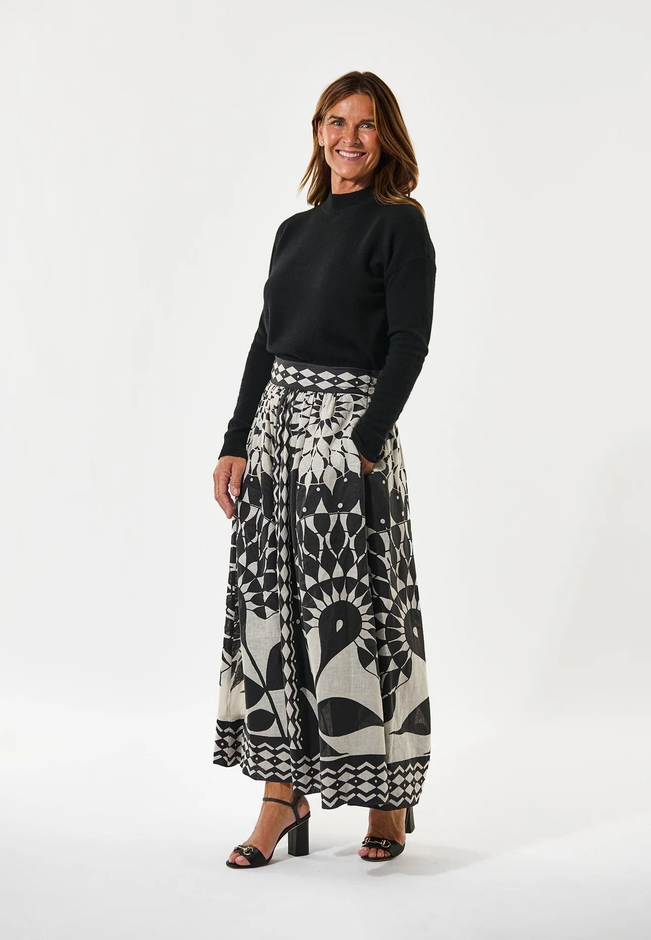 Linen Skirt Eddadea