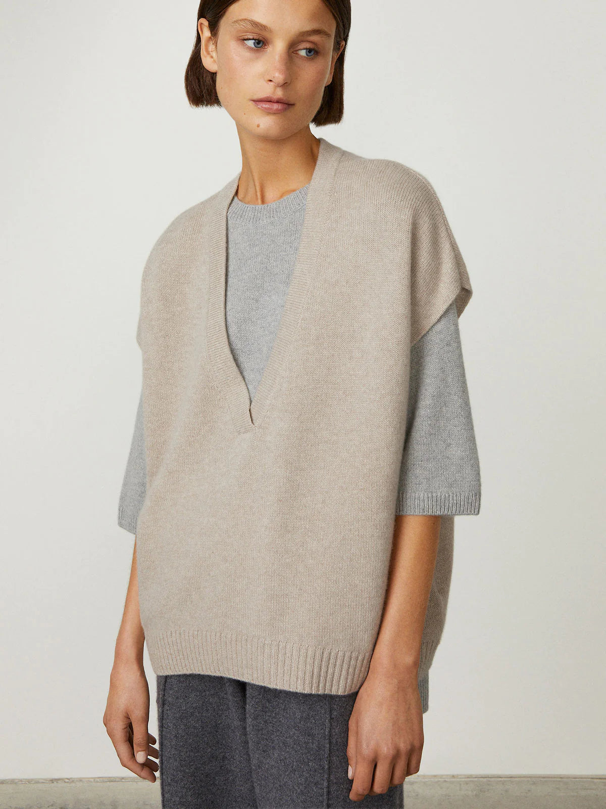 Cashmere Weste Linn