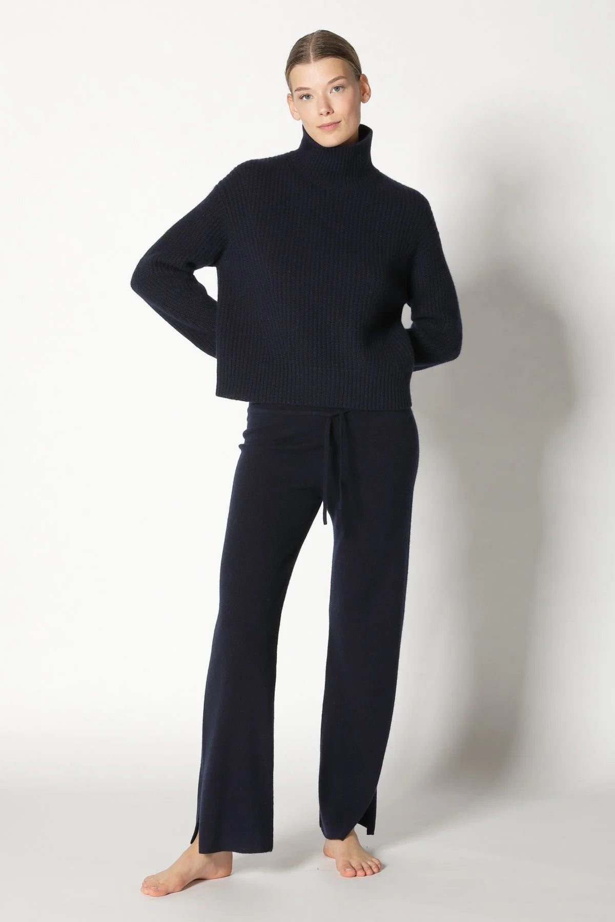 Pure Icon Rib Turtle Jumper