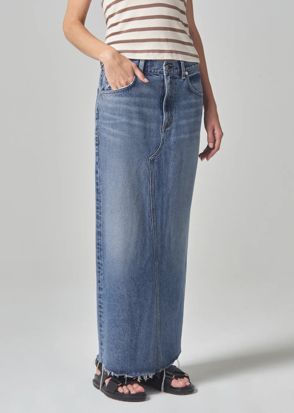 Circolo Reworked Maxi Skirt