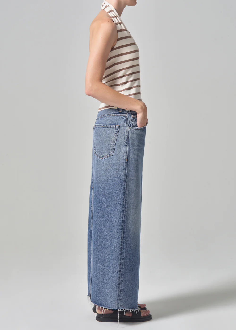 Circolo Reworked Maxi Skirt
