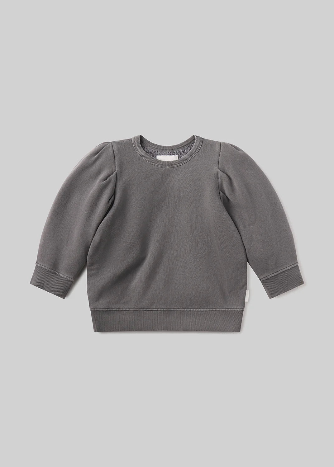 Pleated Short Sleeve Crew
