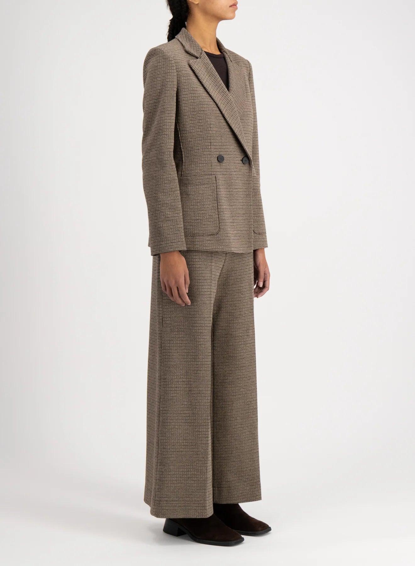 Blazer Shoulder Pads Micro Tattersall