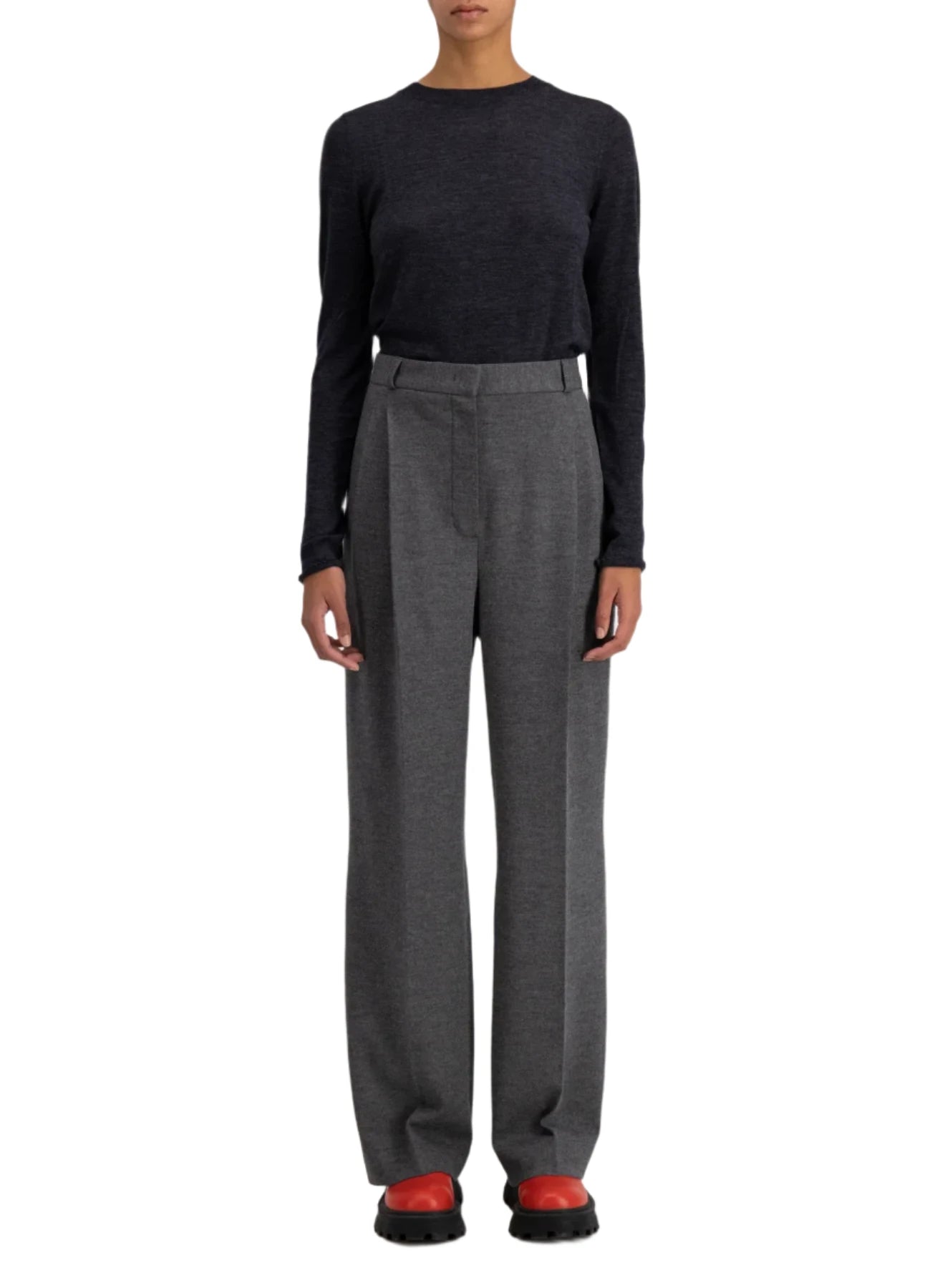 Hose Double Pleats Superfine Merino