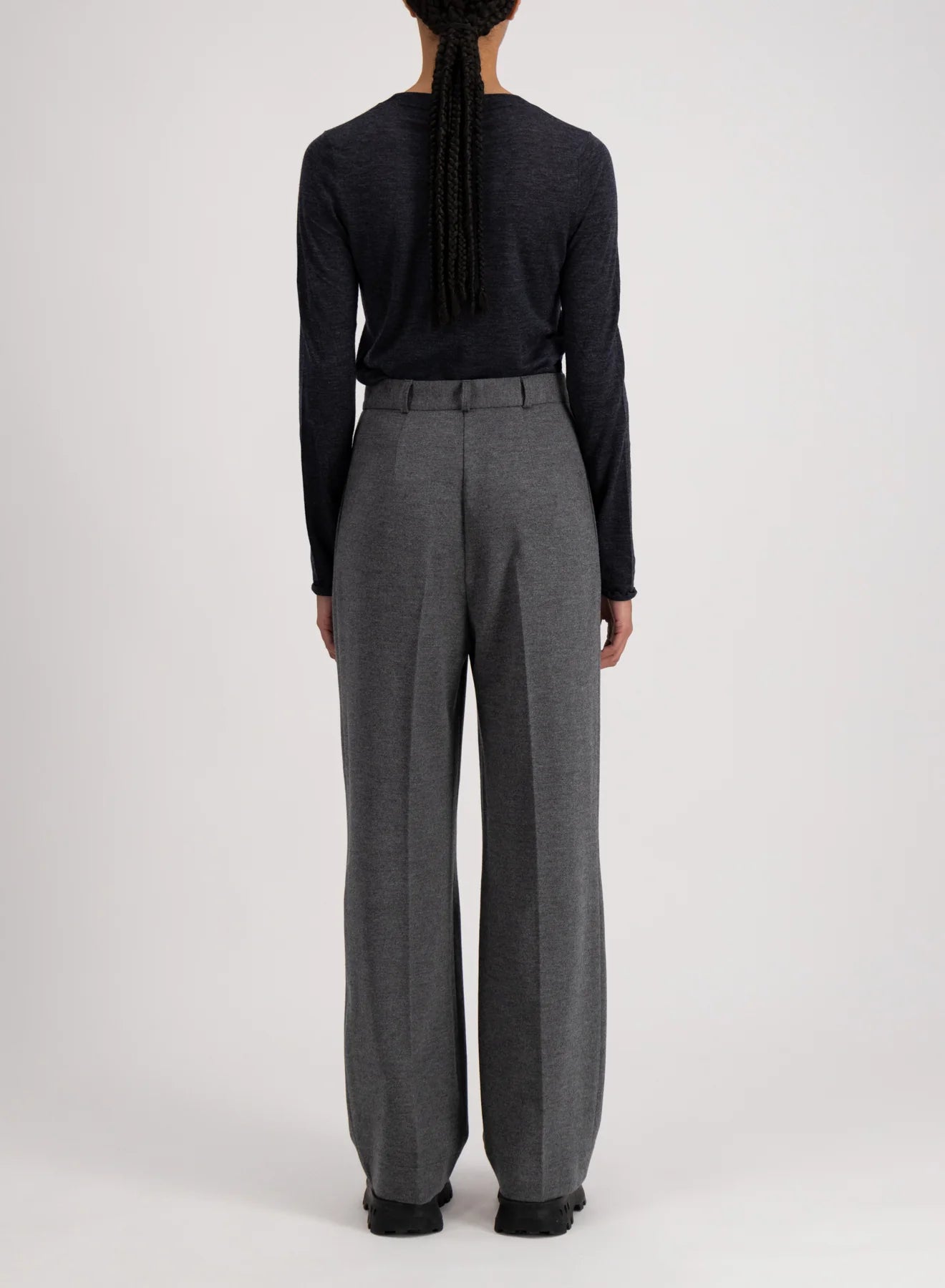 Hose Double Pleats Superfine Merino