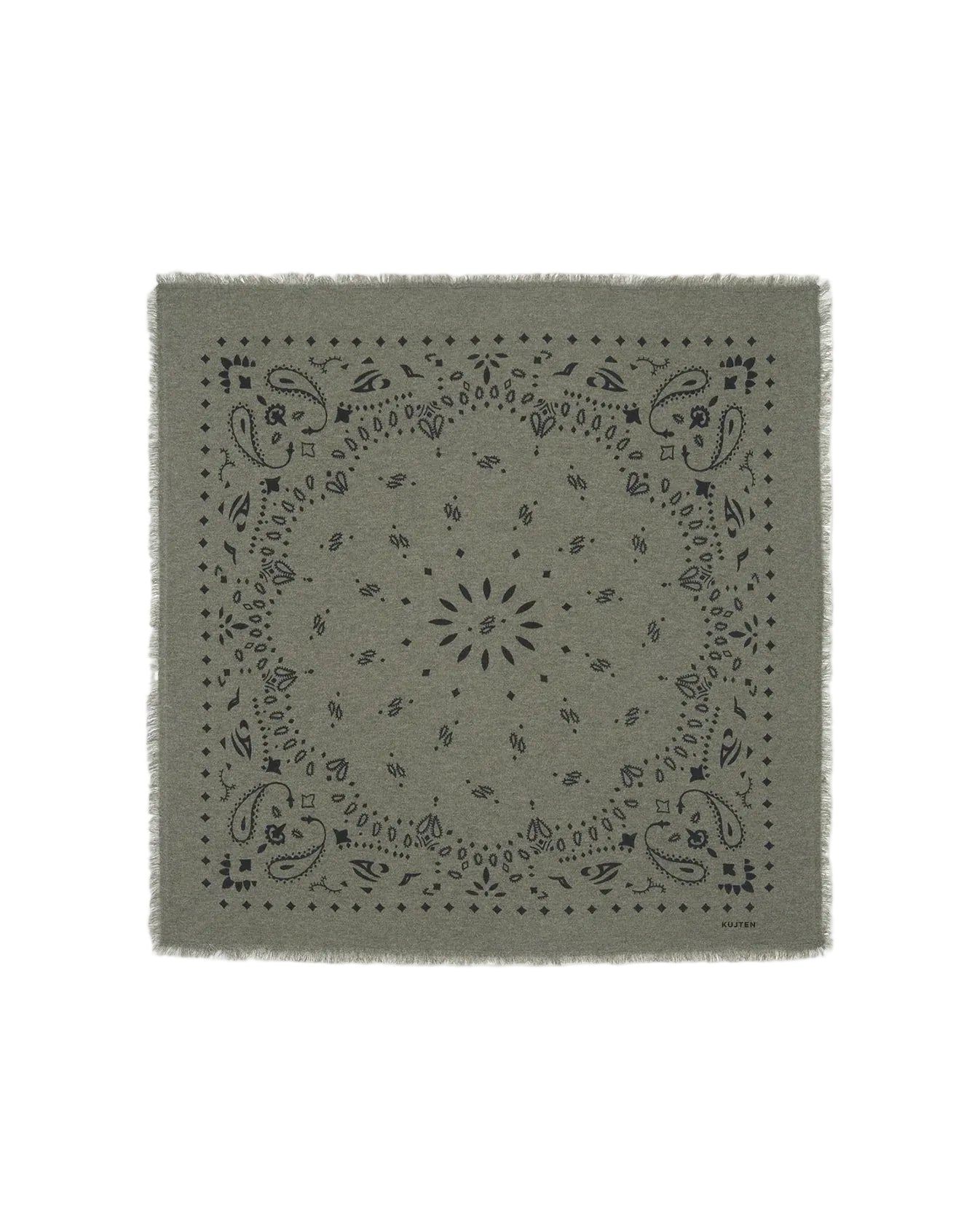 Cashmere Large Bandana Hachiko