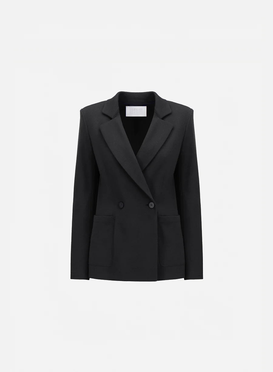 Blazer with Shoulder Pads