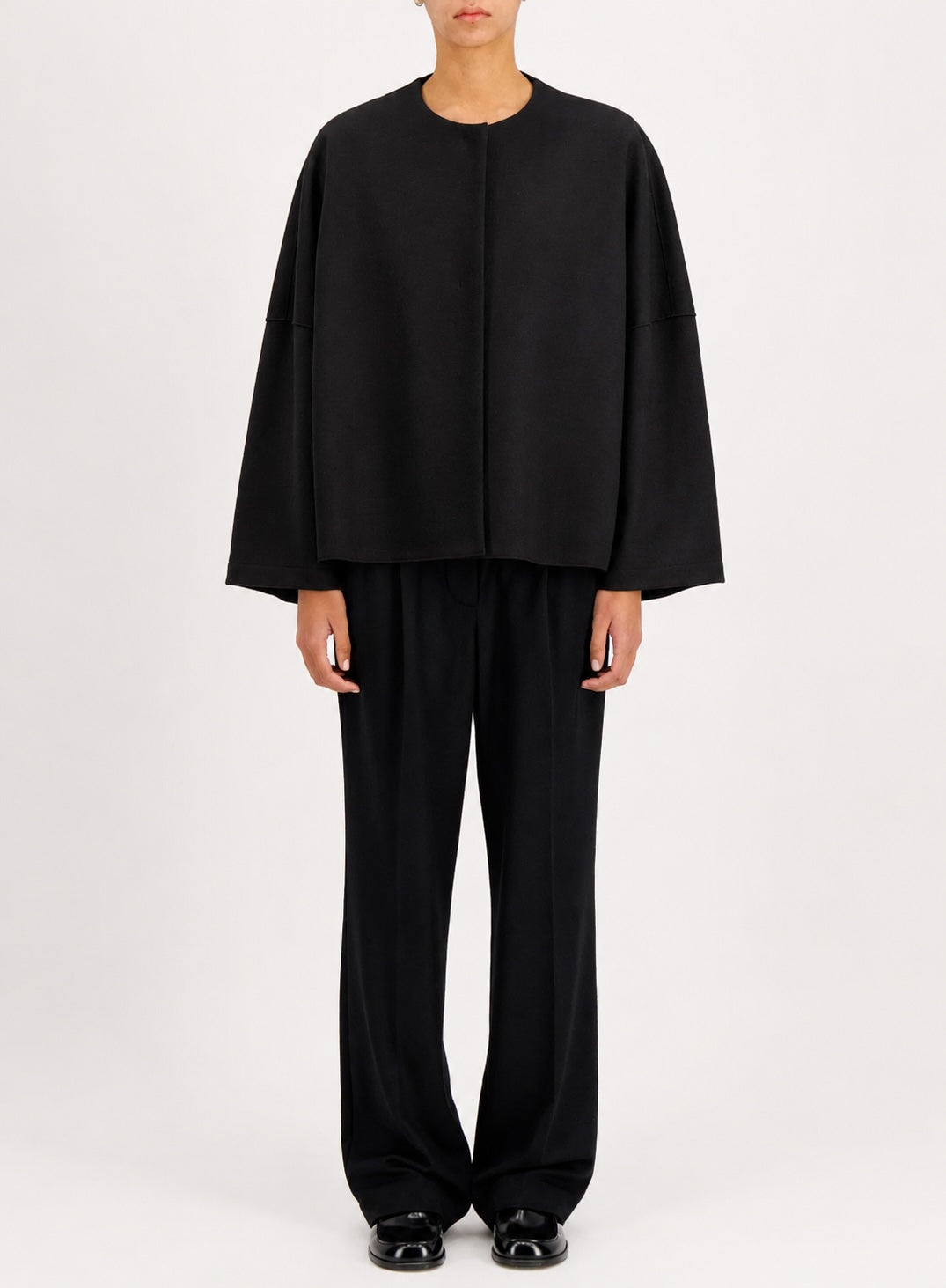 Collarless Cape
