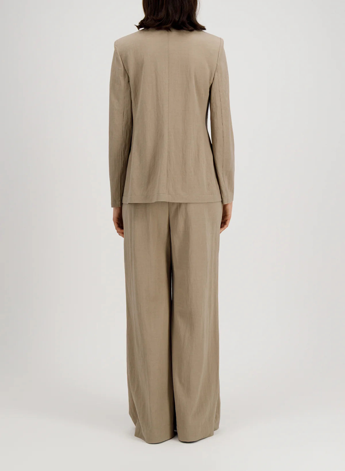 D.B. Blazer with Shoulder Pads Rayon