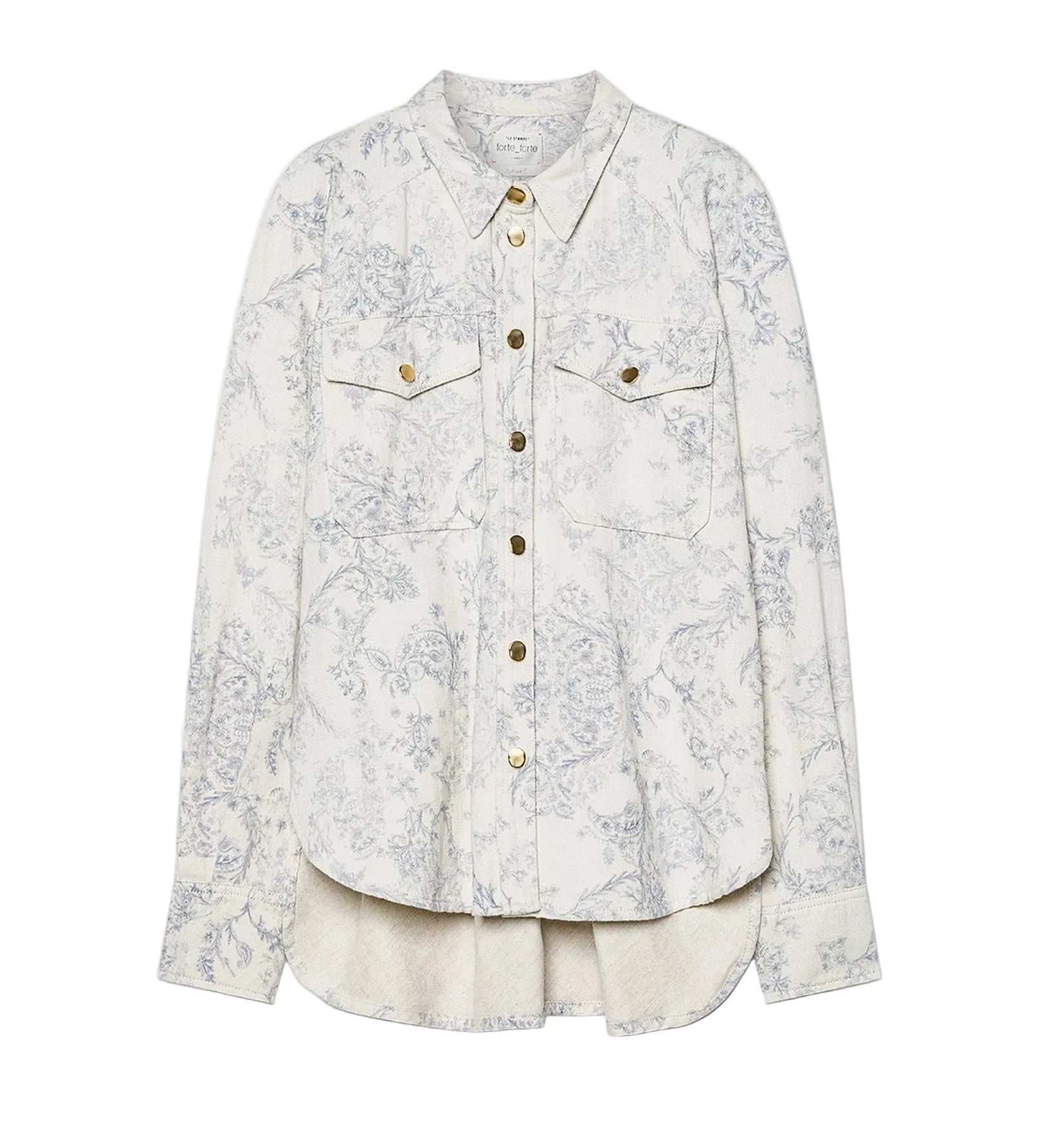 Denim Oversized Shirt Nontiscordardime