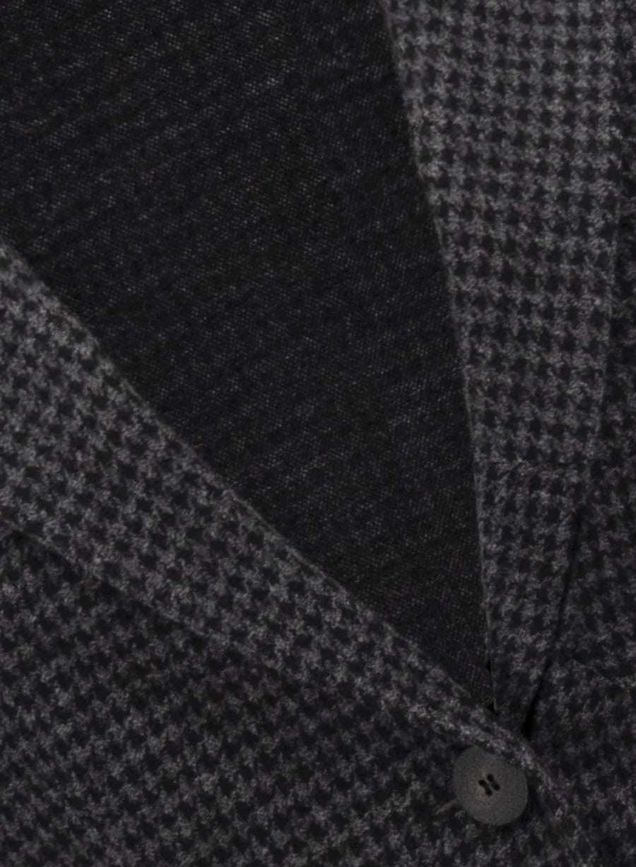Blazer Hacking Moleskin Houndstooth