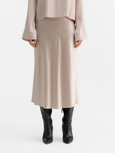 Hana Satin Skirt
