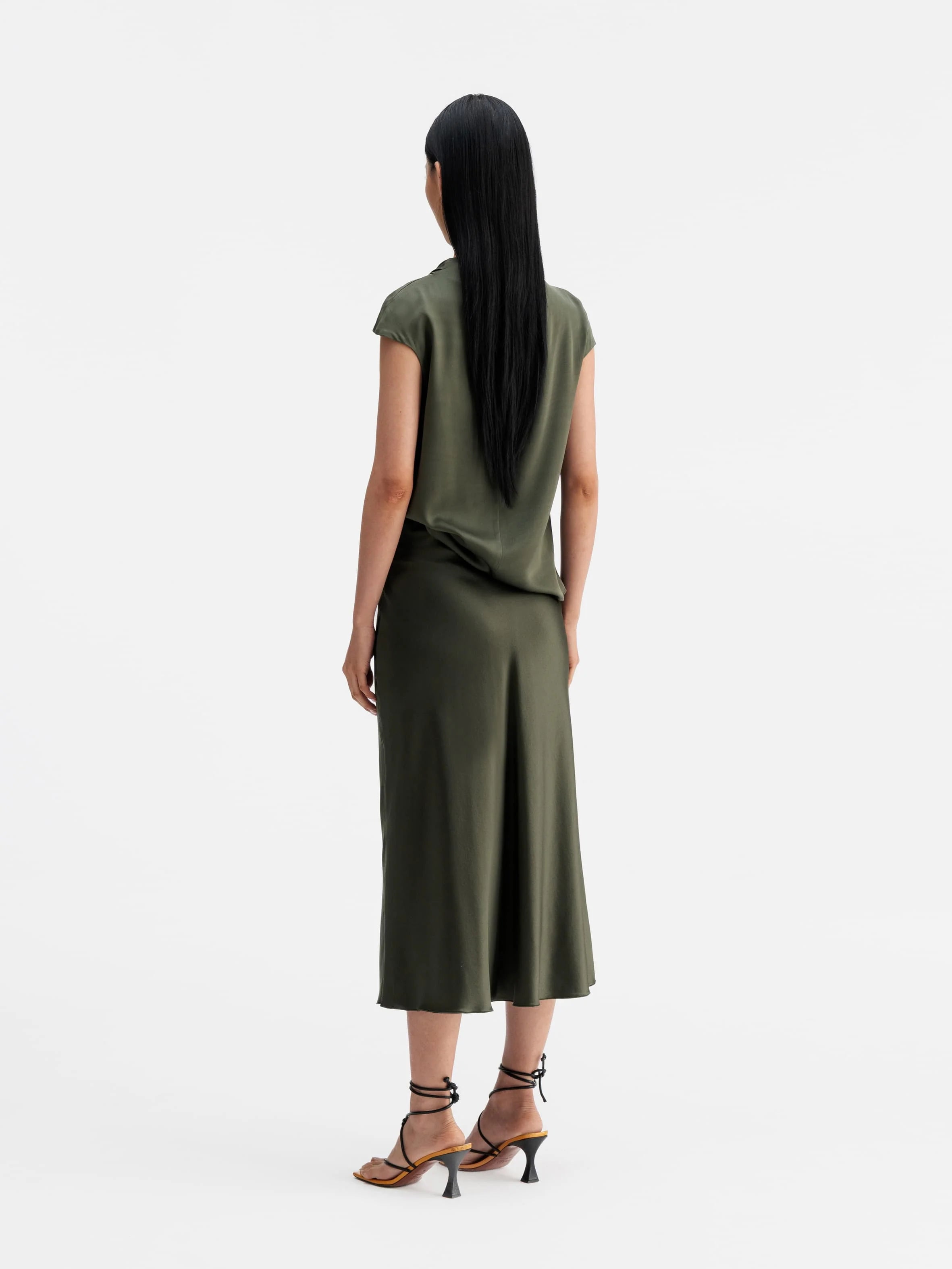 Hana Satin Skirt