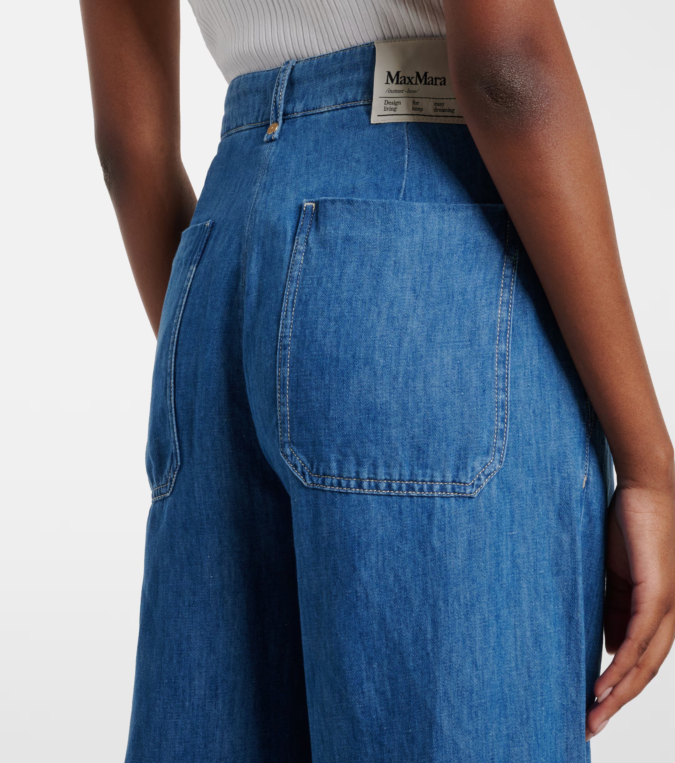 Wide Leg Jeans Astice