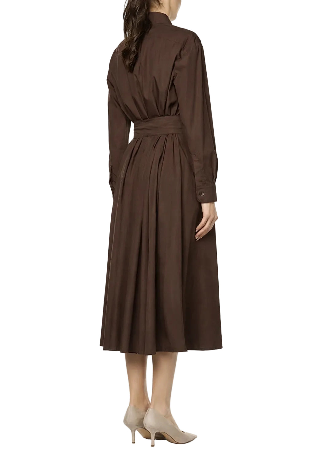 Baumwoll Blusenkleid