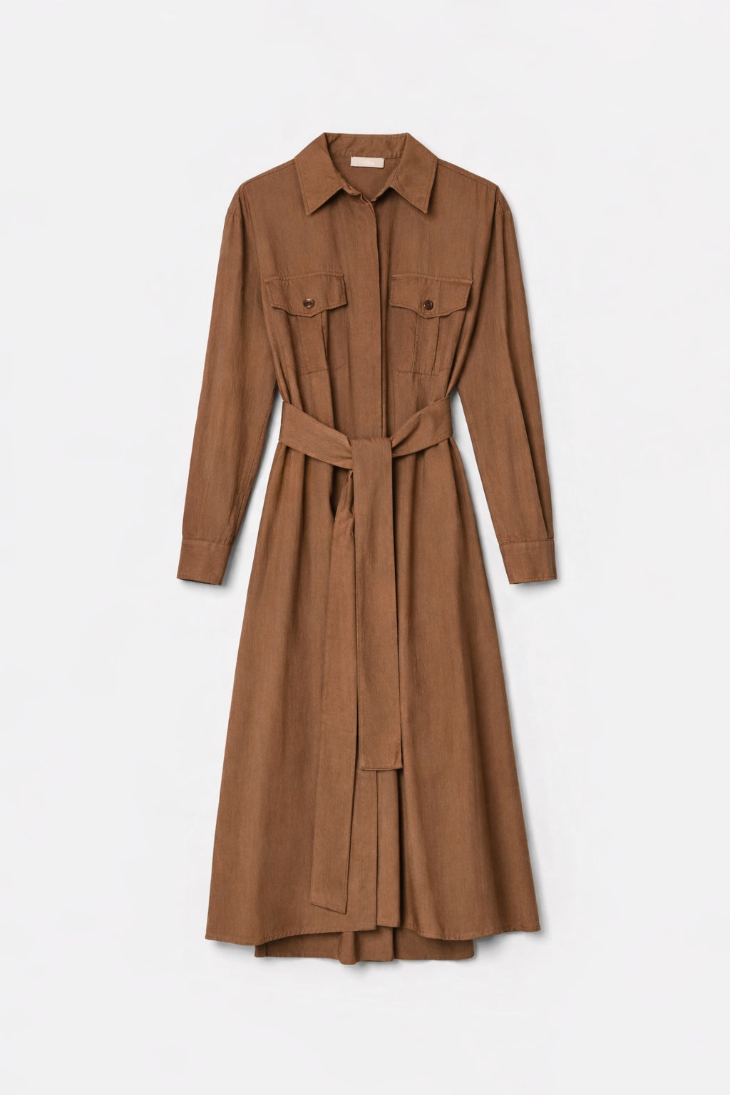 Baumwoll Blusenkleid