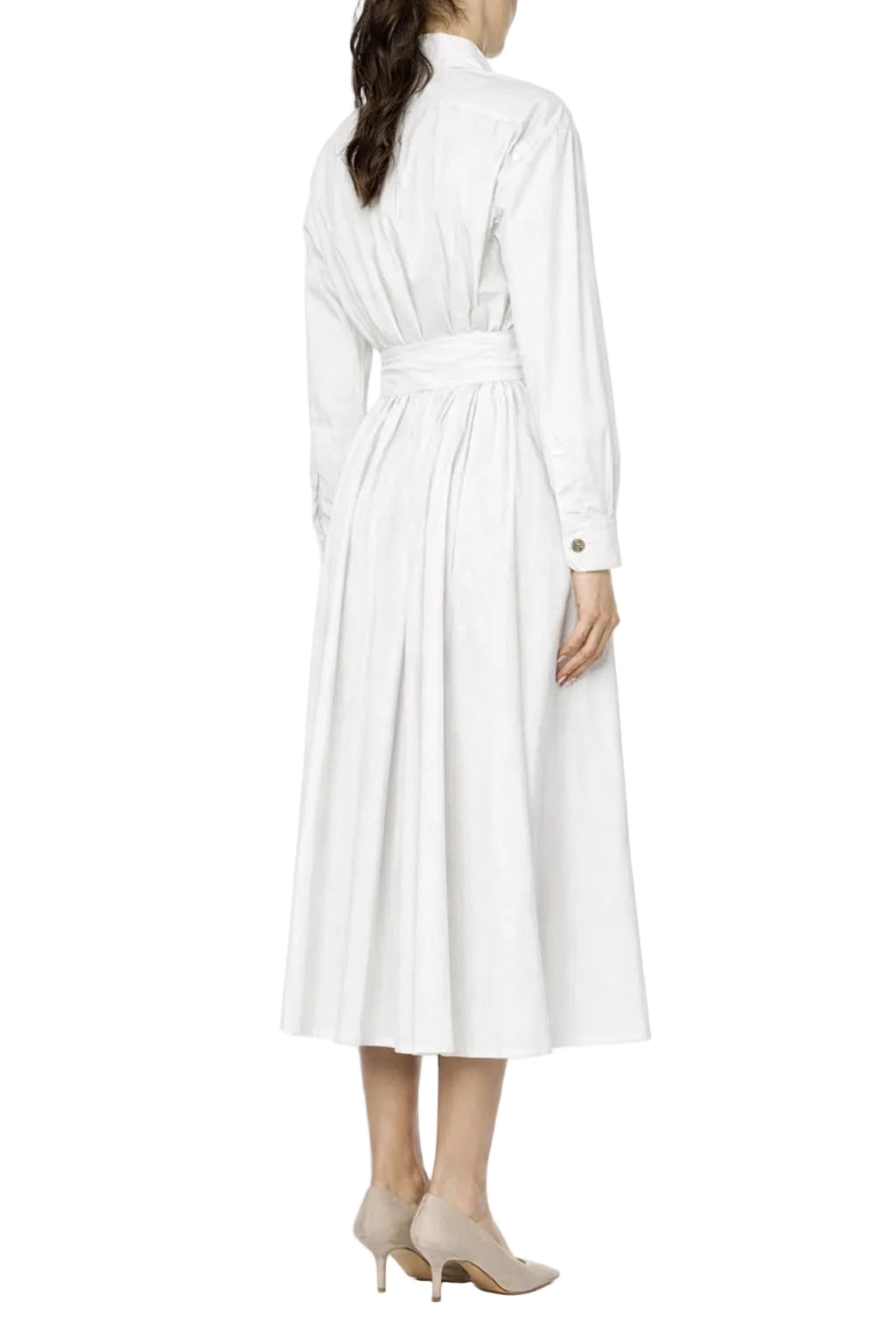 Baumwoll Blusenkleid
