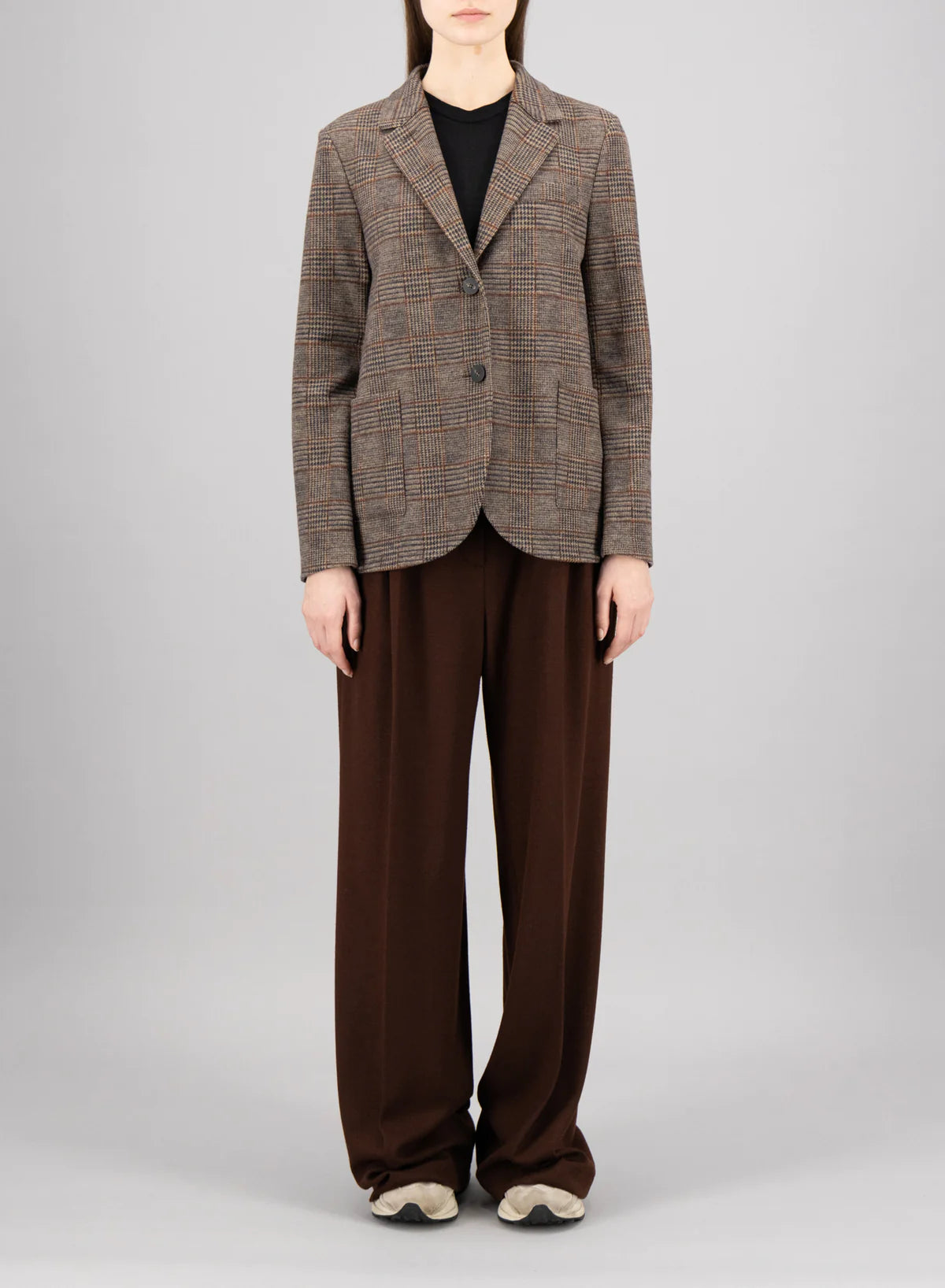 Blazer Stand Up Collar Loro Piana