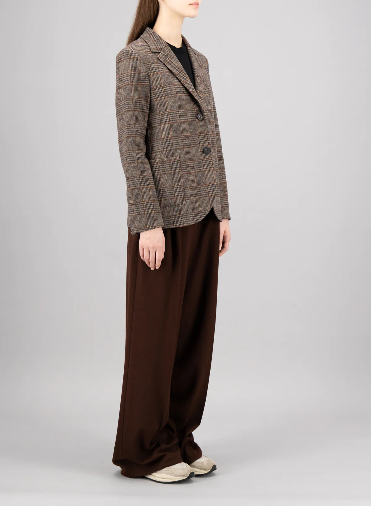 Blazer Stand Up Collar Loro Piana
