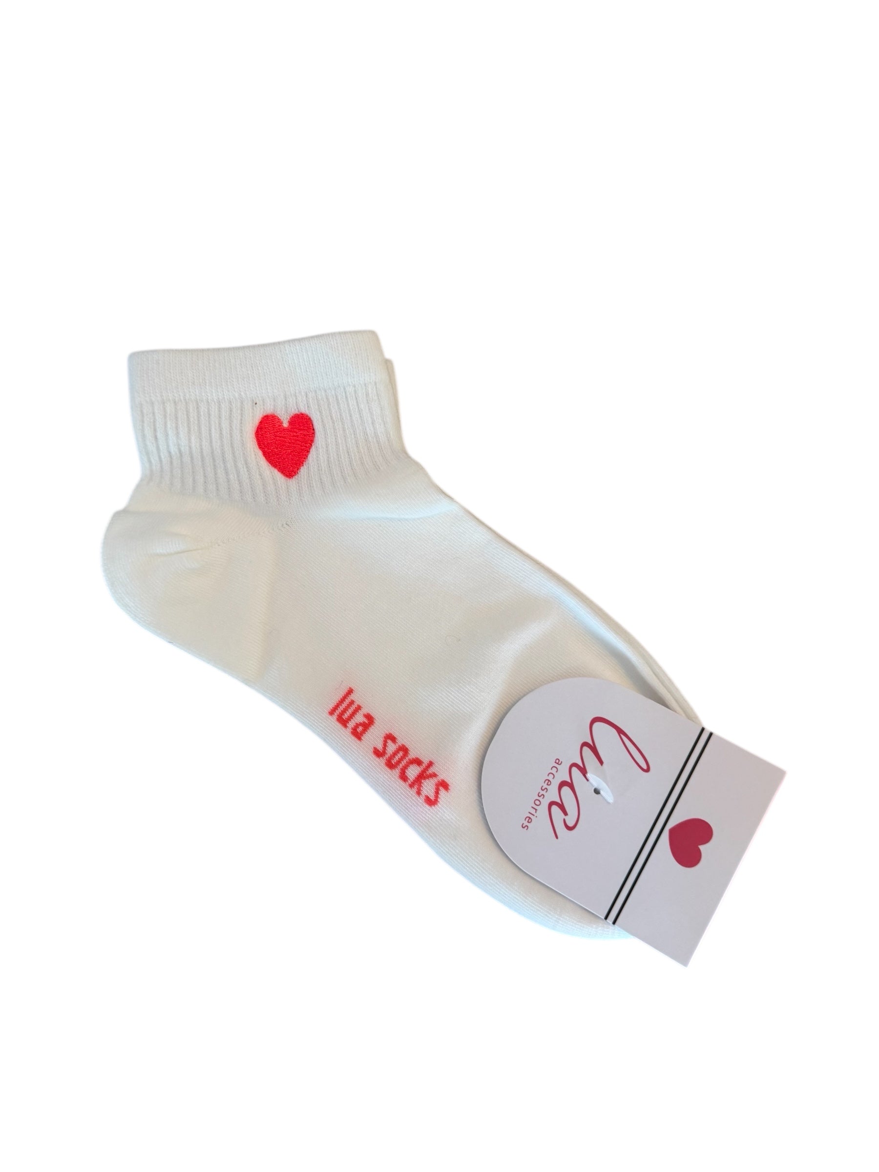 My Love Socks mit Herz (verschiedene Farben)