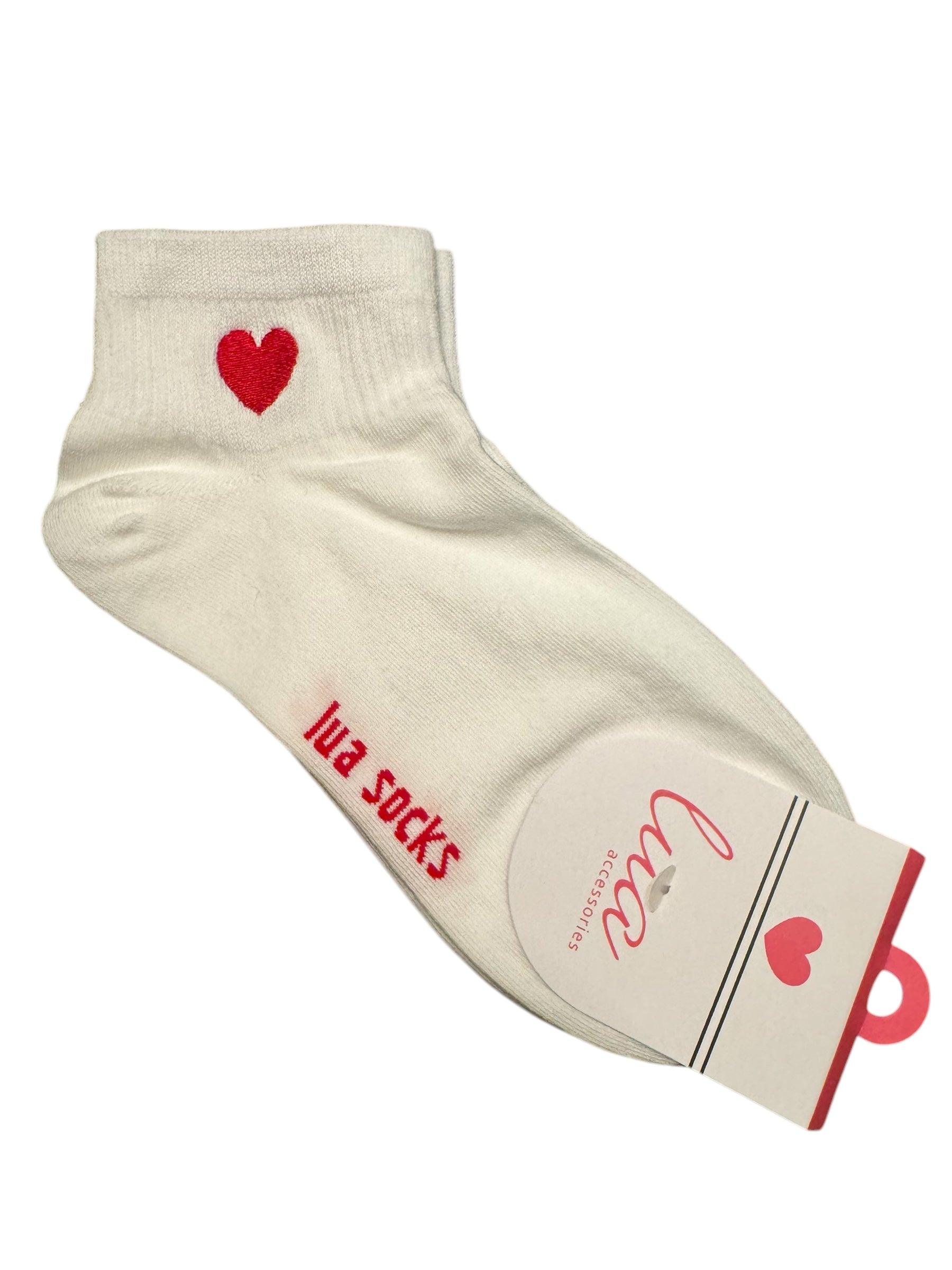 My Love Socks mit Herz (verschiedene Farben)