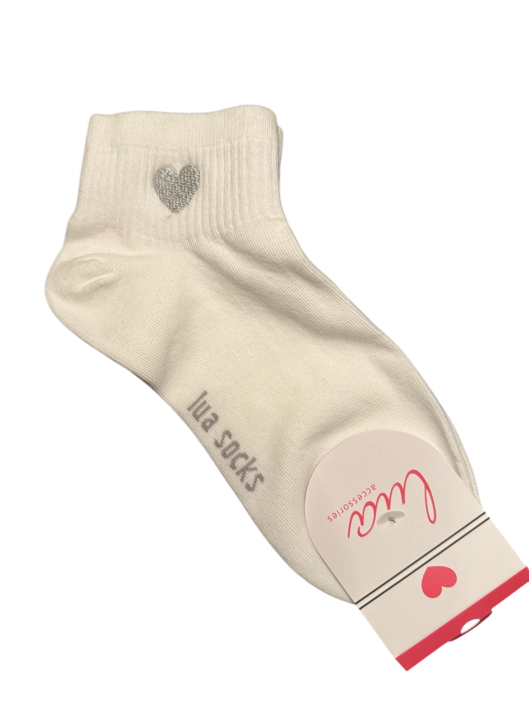 My Love Socks mit Herz (verschiedene Farben)