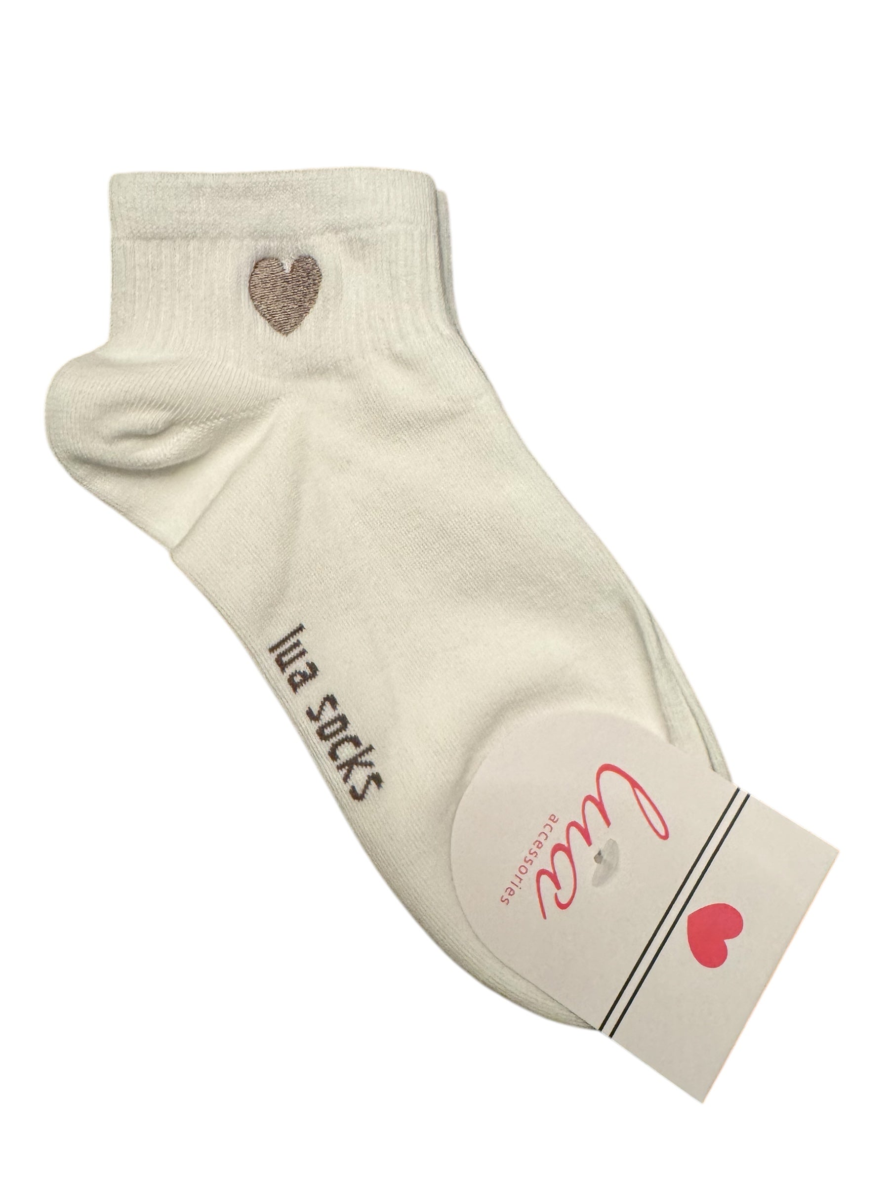 My Love Socks mit Herz (verschiedene Farben)