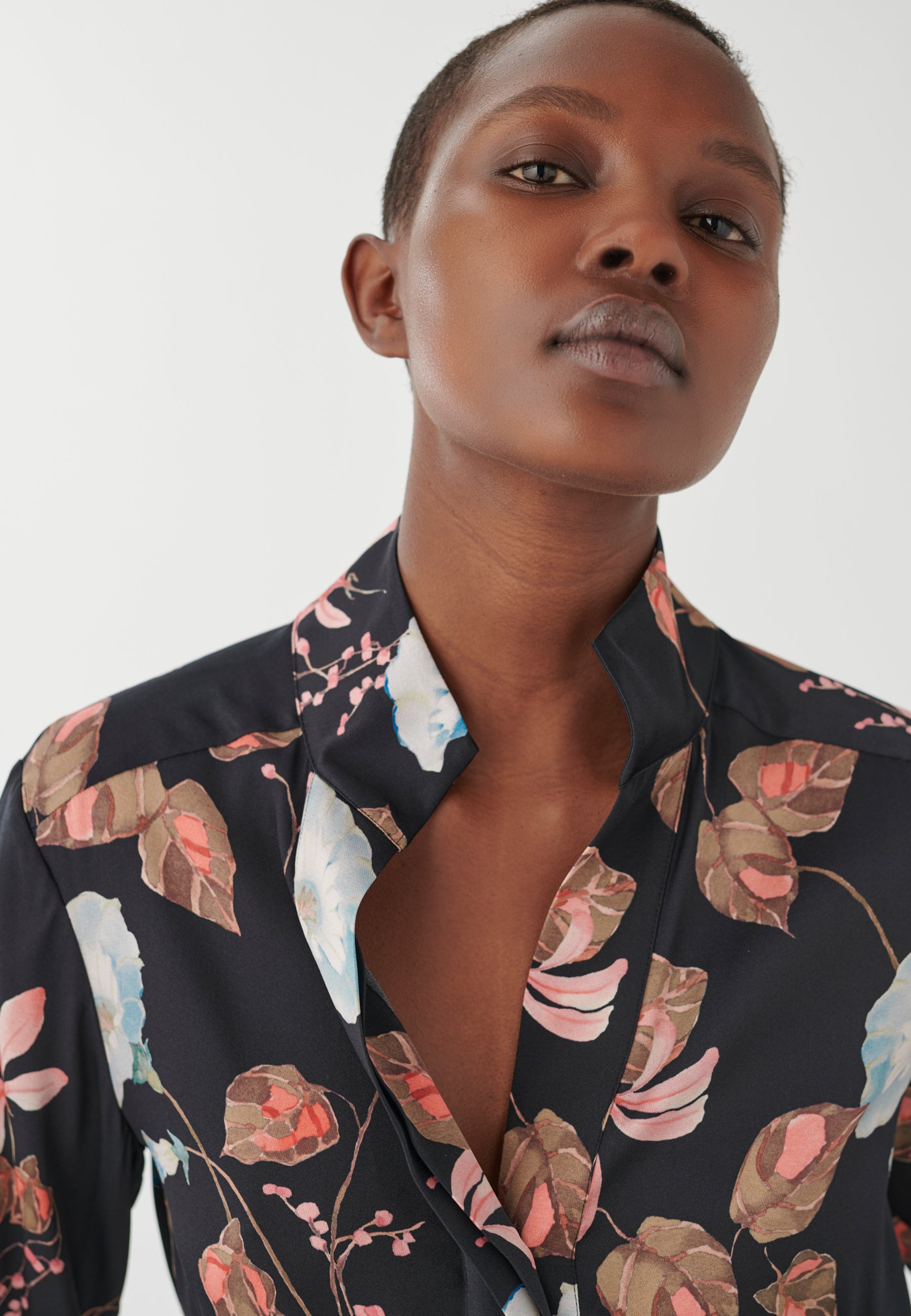 Seidenbluse Nate
