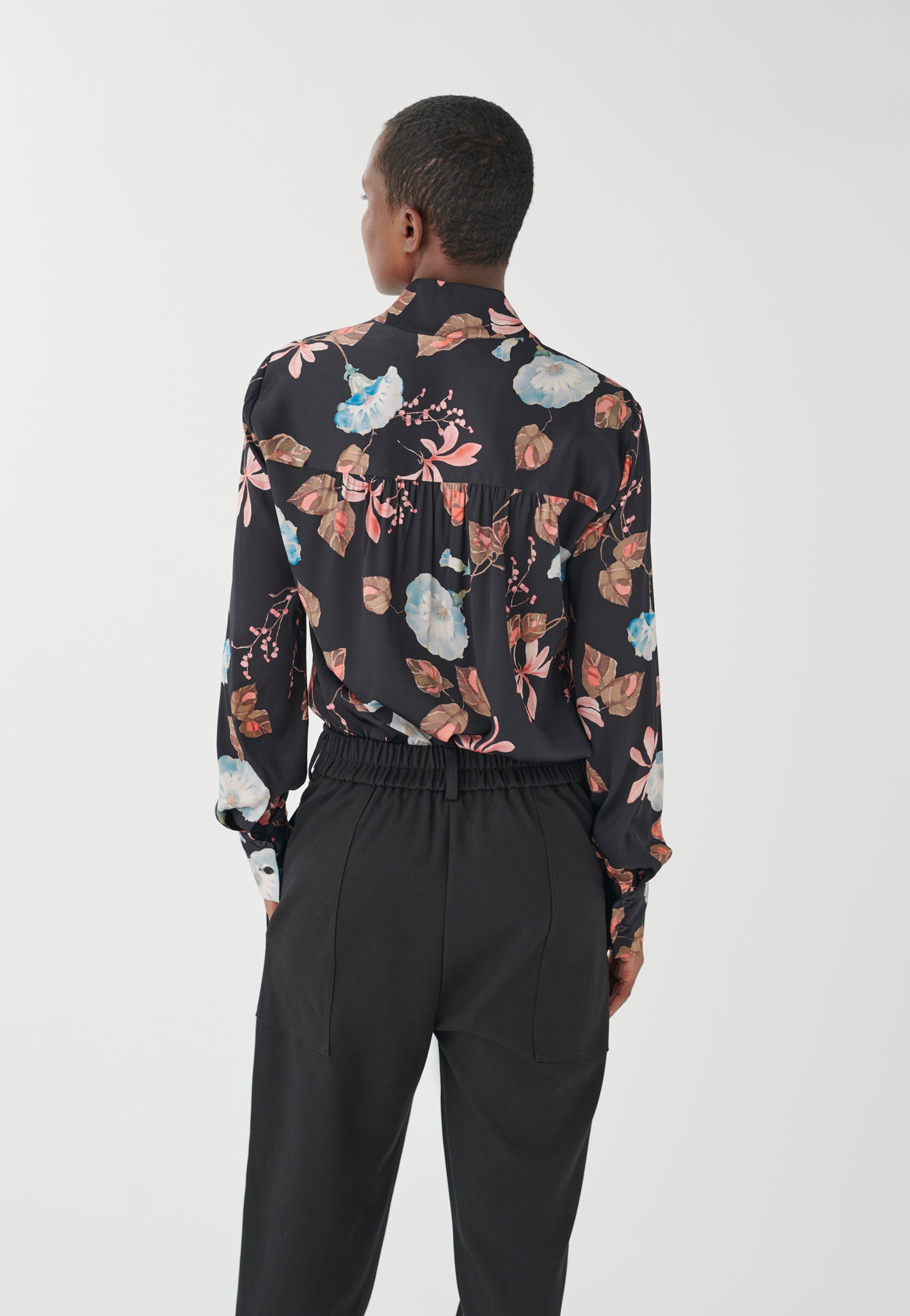Seidenbluse Nate