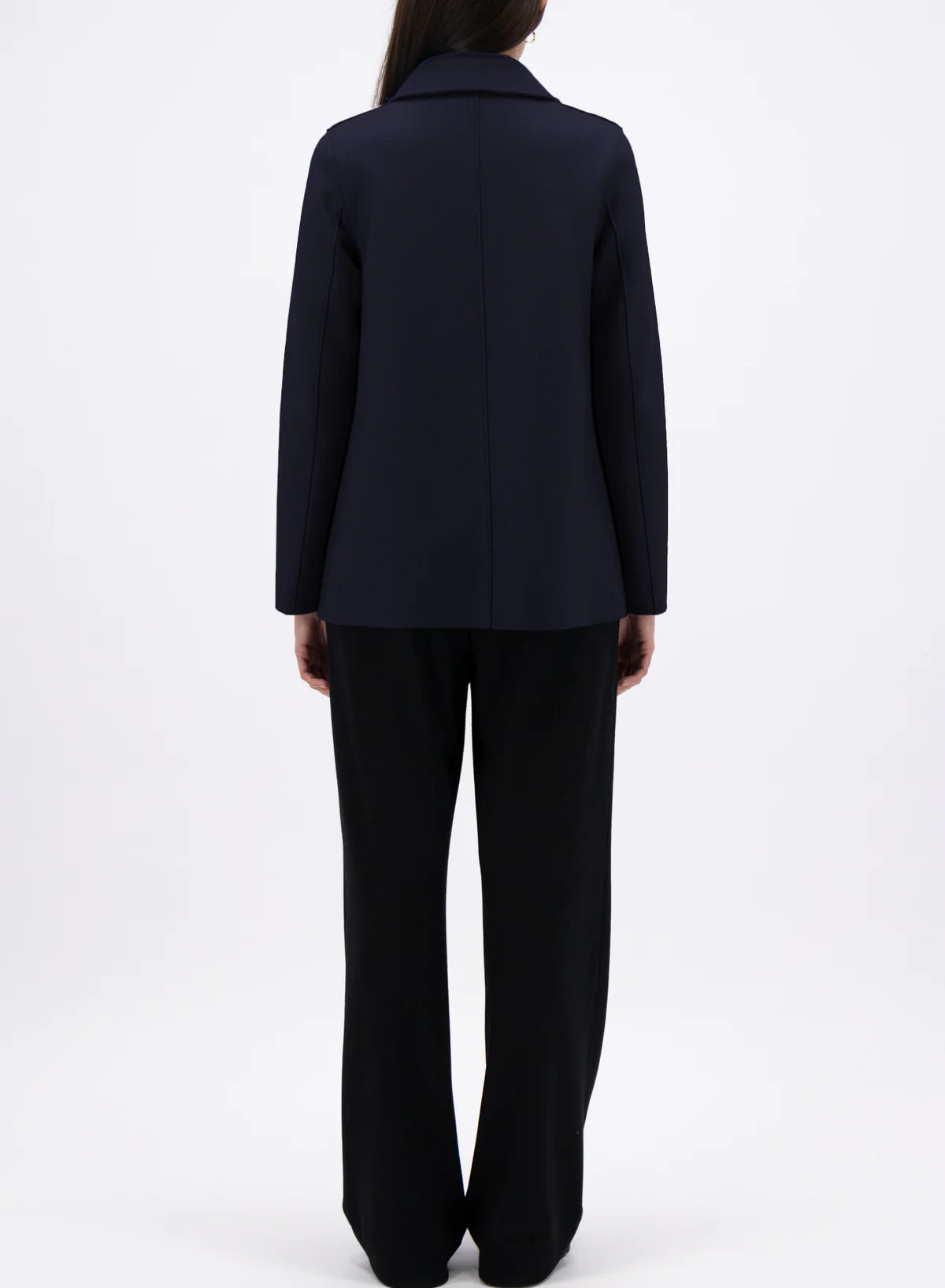 Peacoat Pressed Wool