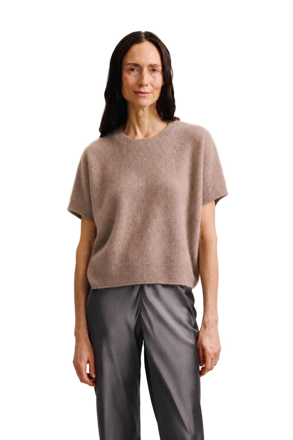 Pullover Halbarm Fuzzy