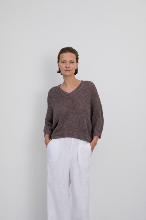 V-Neck Pullover Sommer