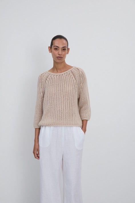 Roundneck Pullover 3/4 Arm CS/SE