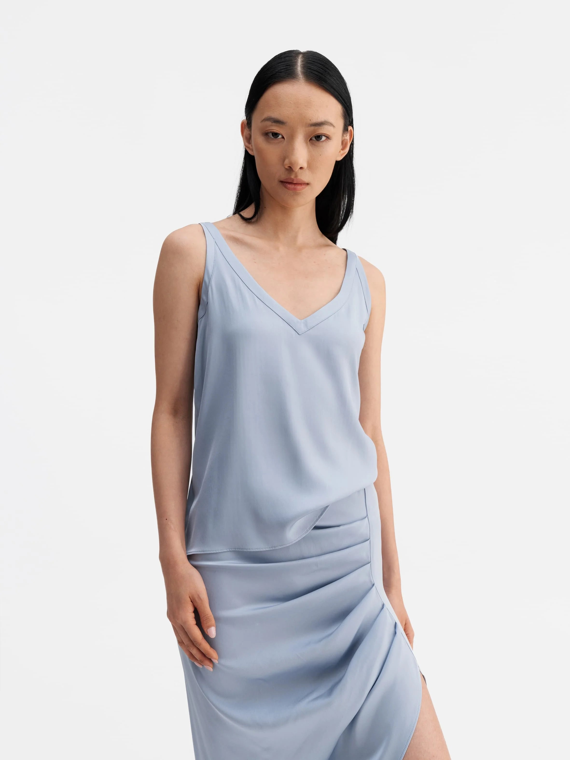 Shin Silk Tank Top