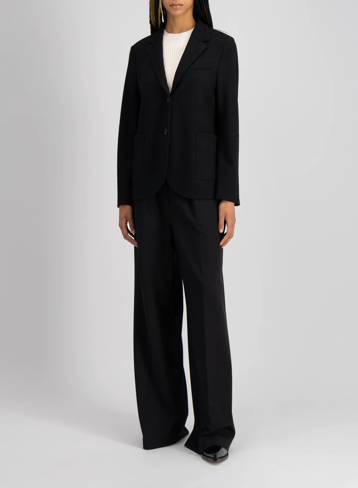 Blazer Stand Up Collar