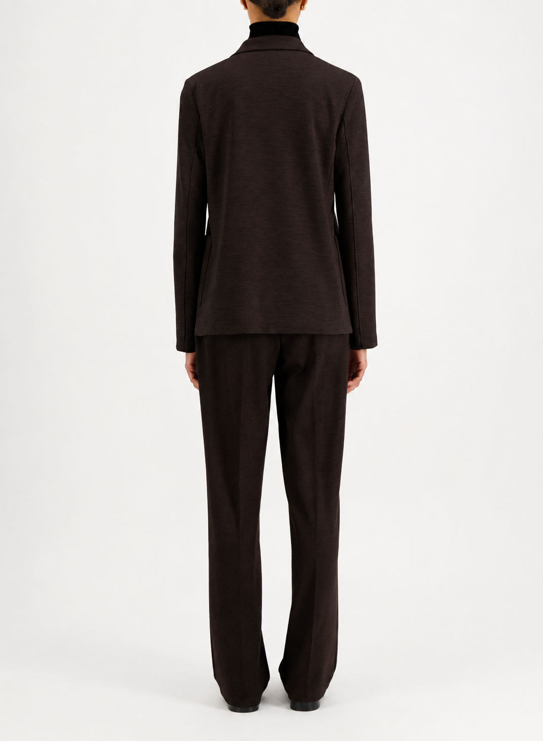 Stand Up Collar Blazer Superfine Merino