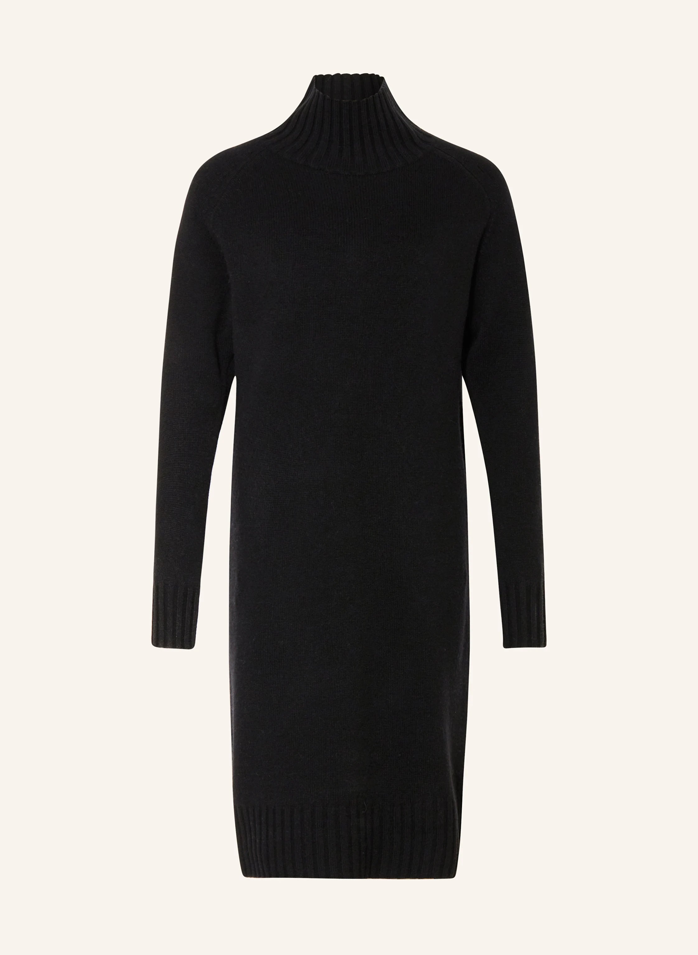 Strickkleid Stehkragen