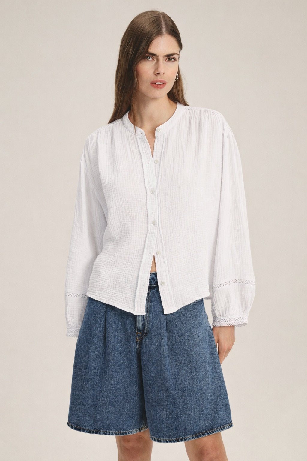 Taria Musselinbluse
