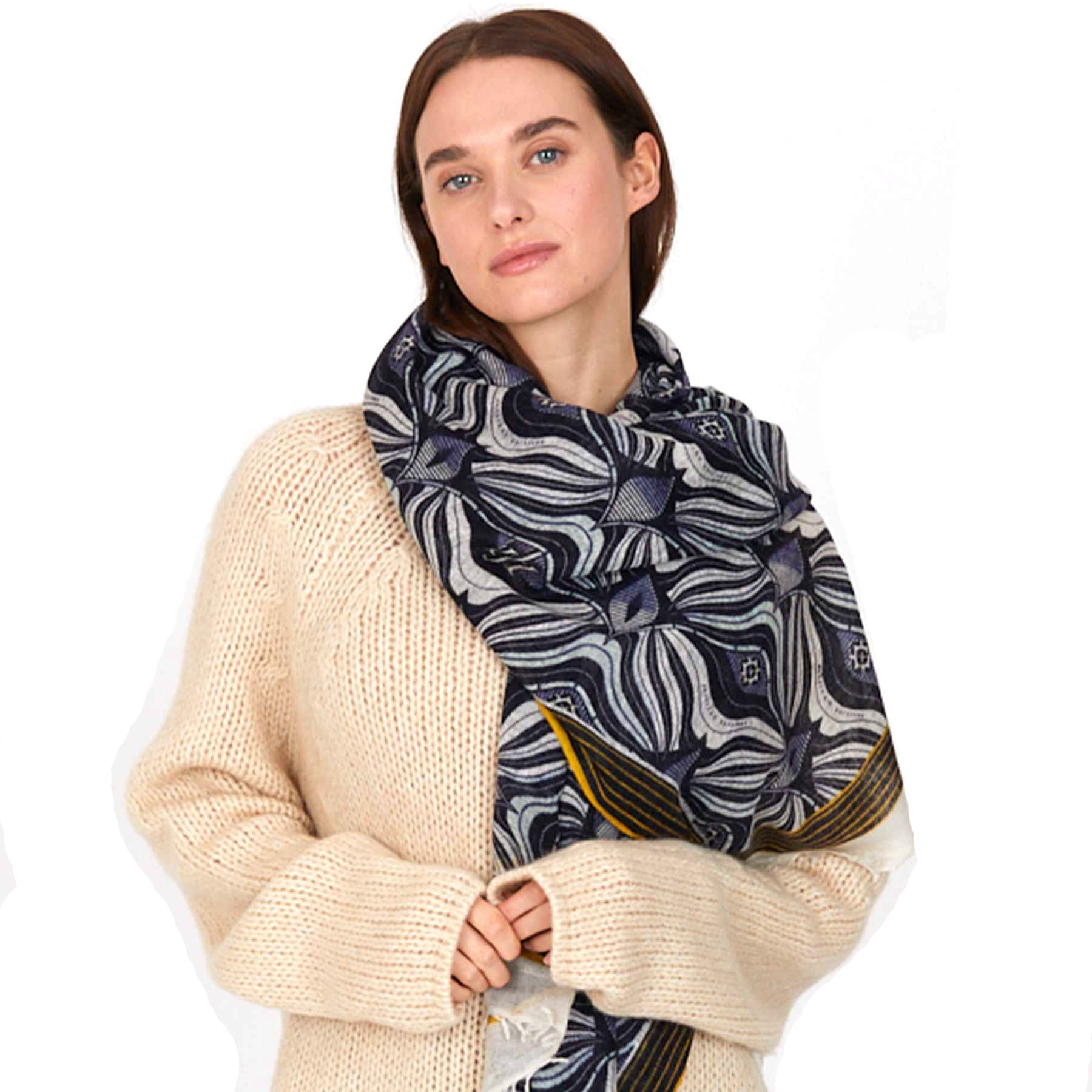 Cashmere Felted Stole Calice