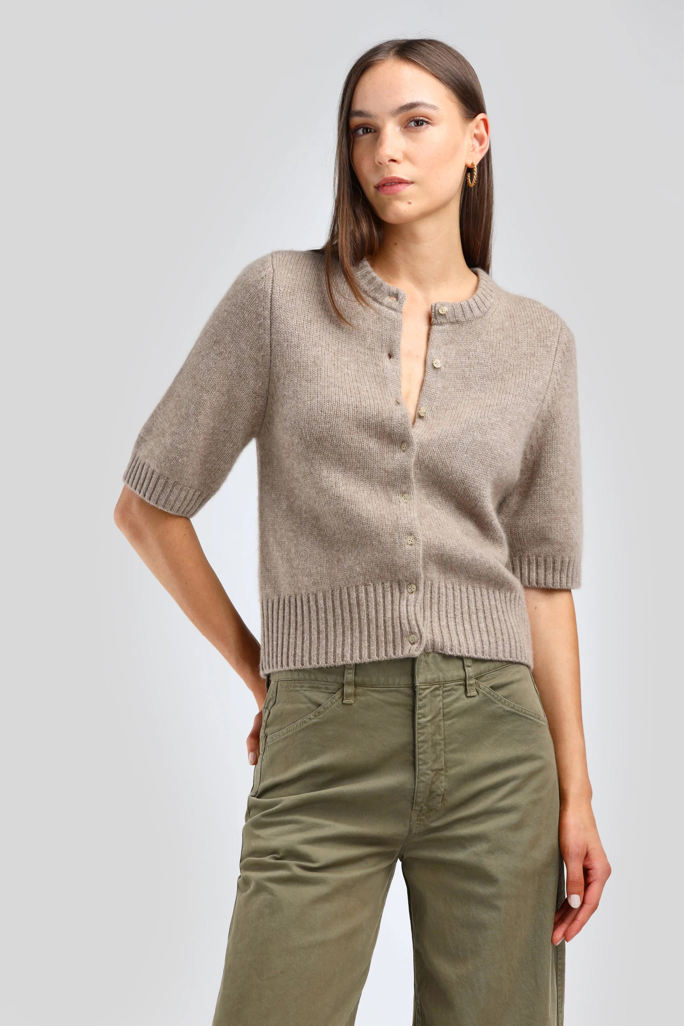 Cashmere Cardigan Poupette