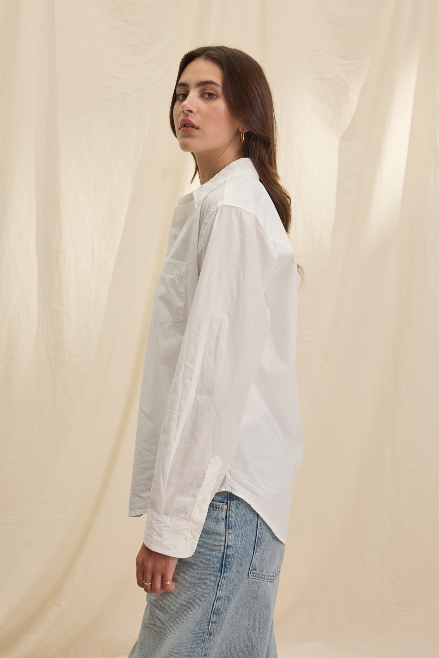 Grace Bluse Baumwolle with Cleo Wade