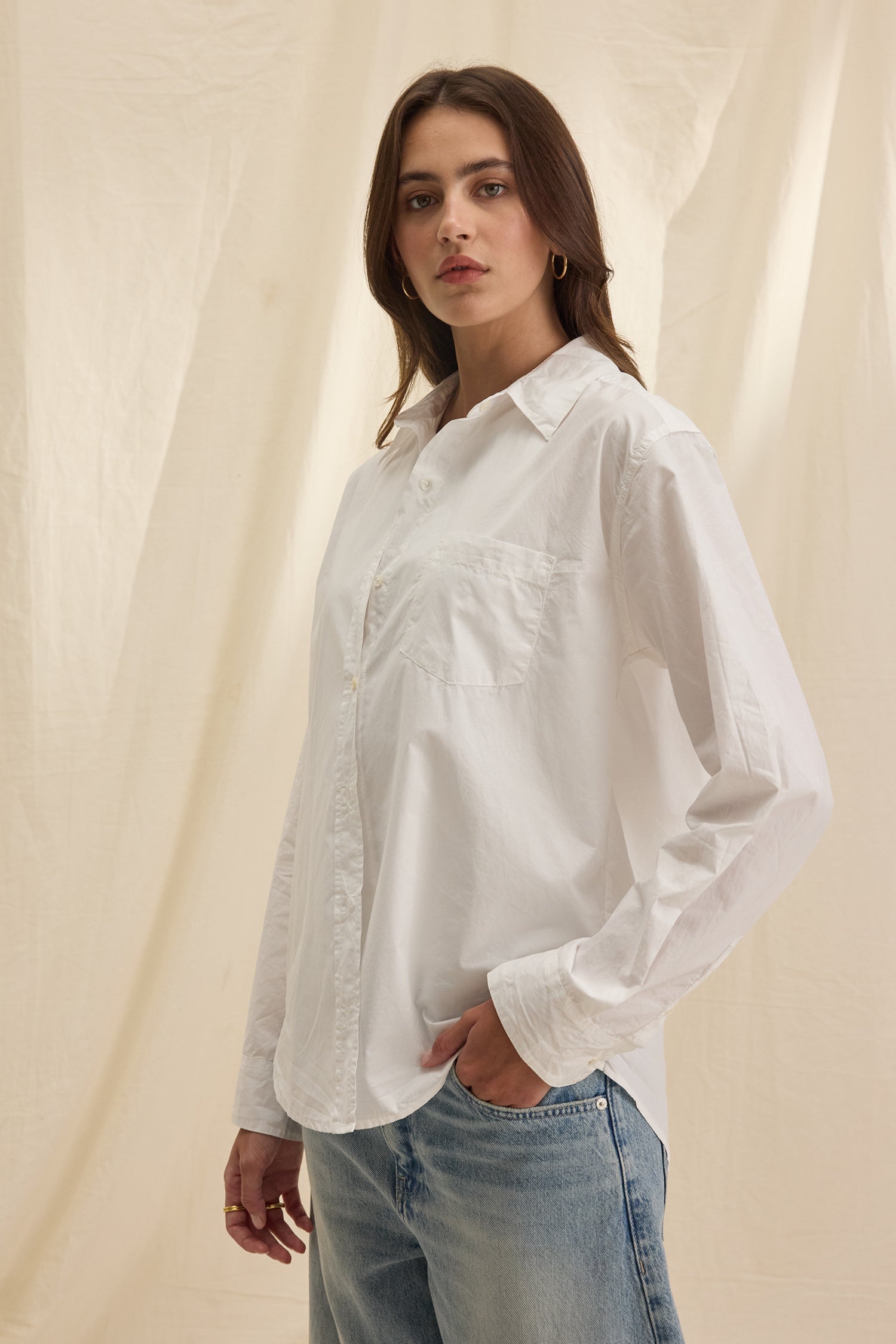 Grace Bluse Baumwolle with Cleo Wade