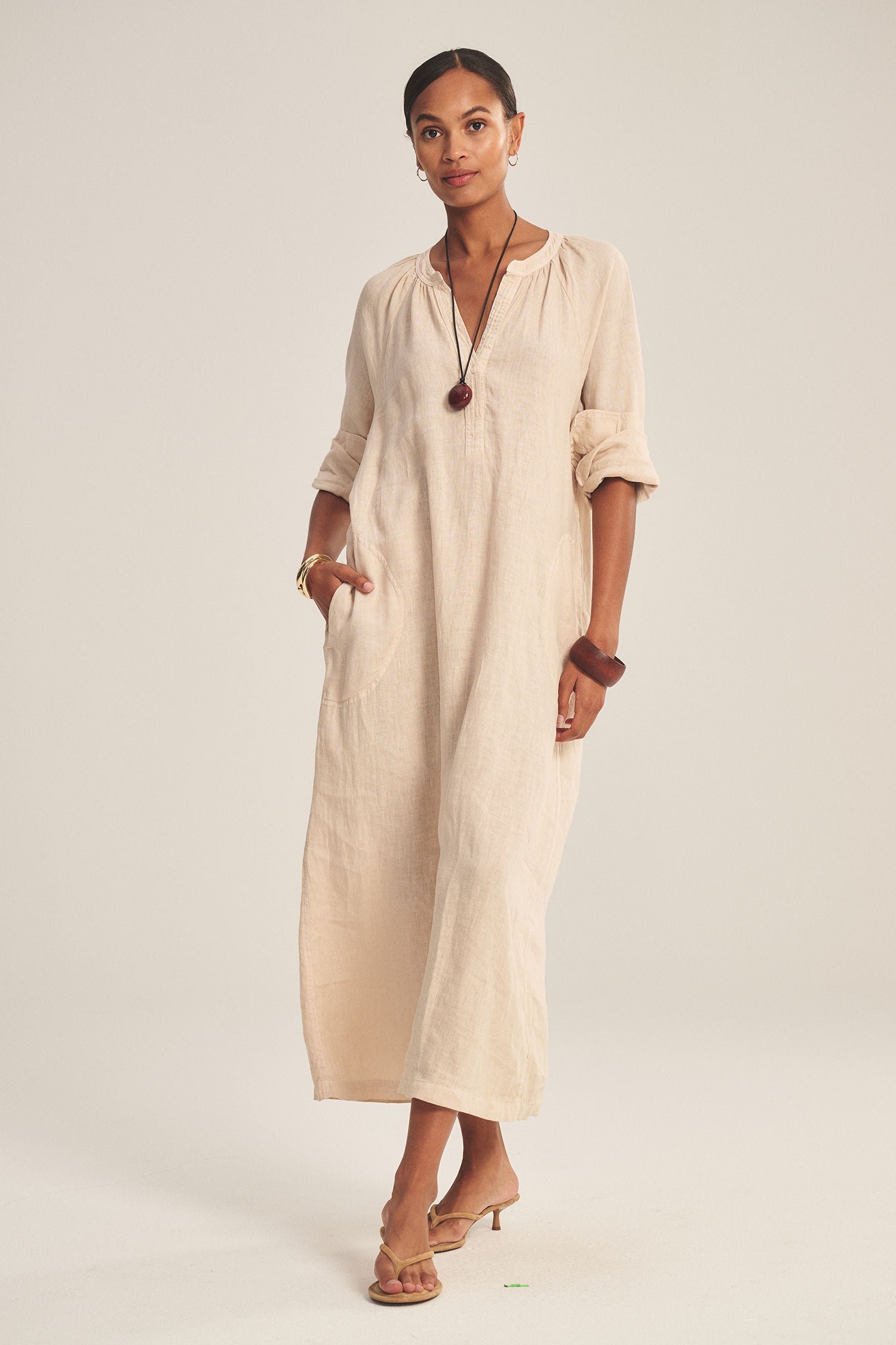 Dakota Leinenkleid