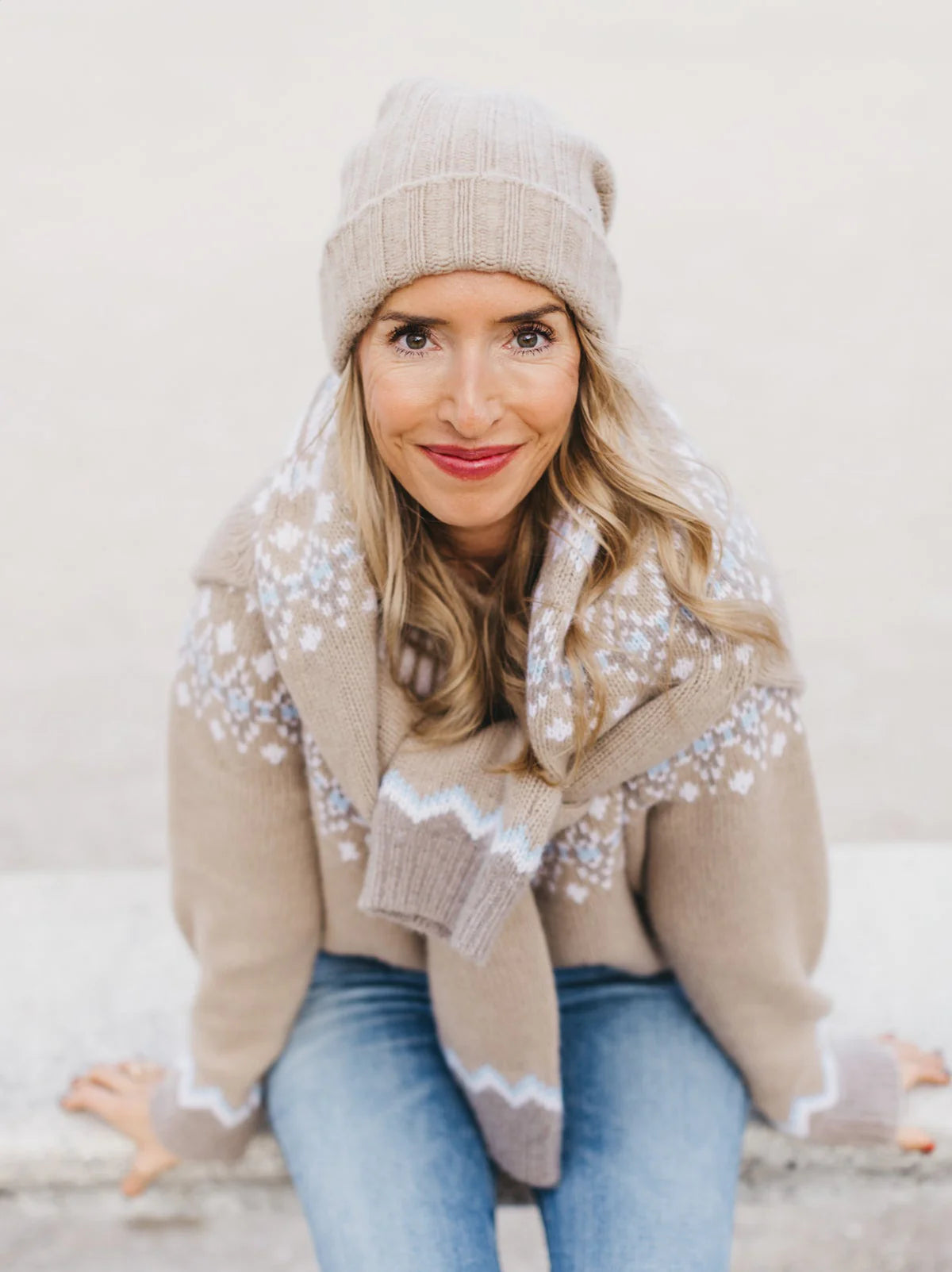 Laura Fair Isle Cashmere Sweater