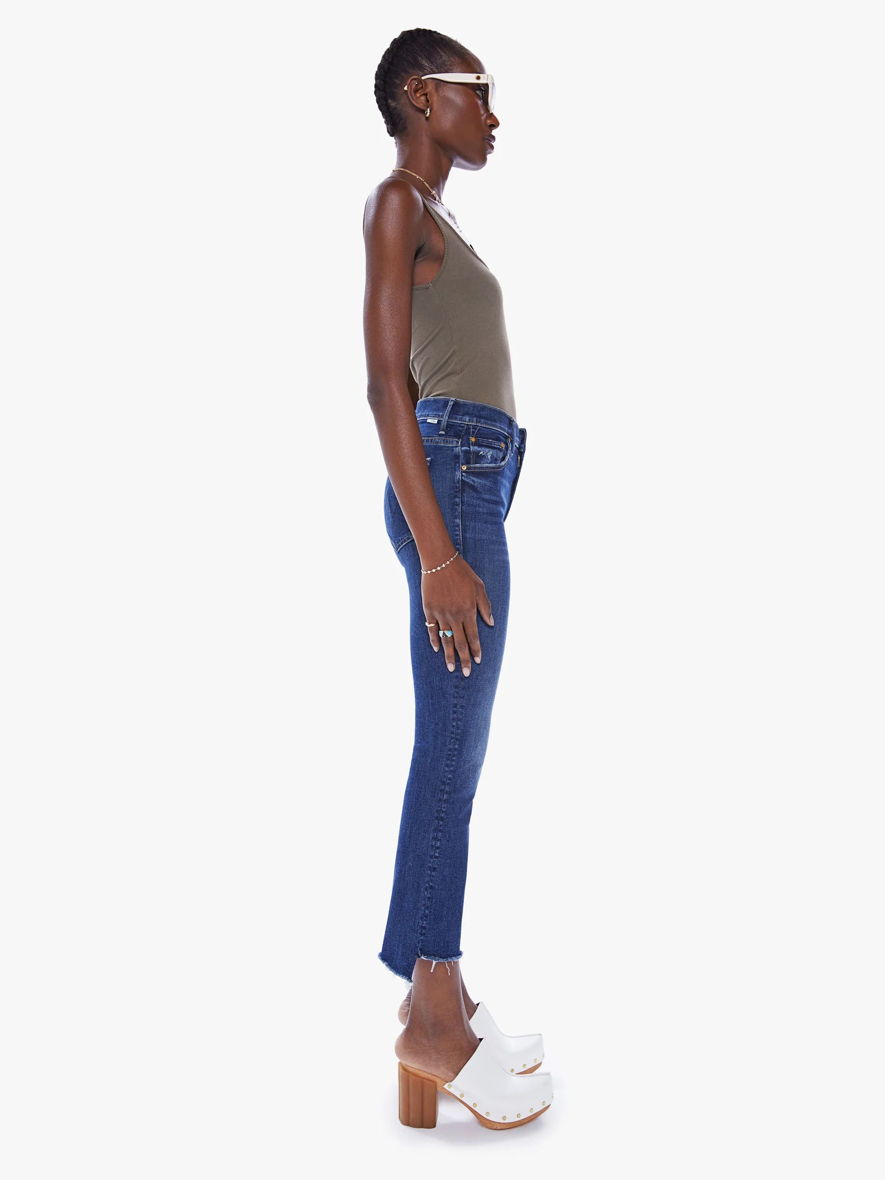 Jeans The Insider Crop Step Fray