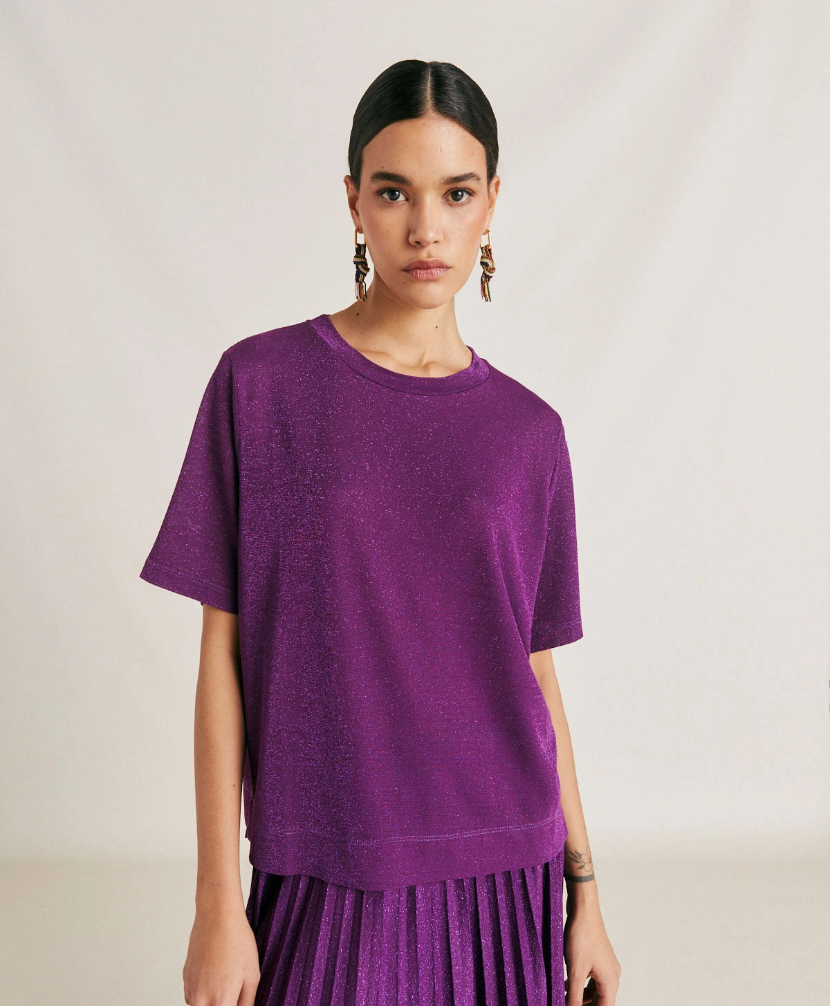 T-Shirt Iora Lurex Jersey