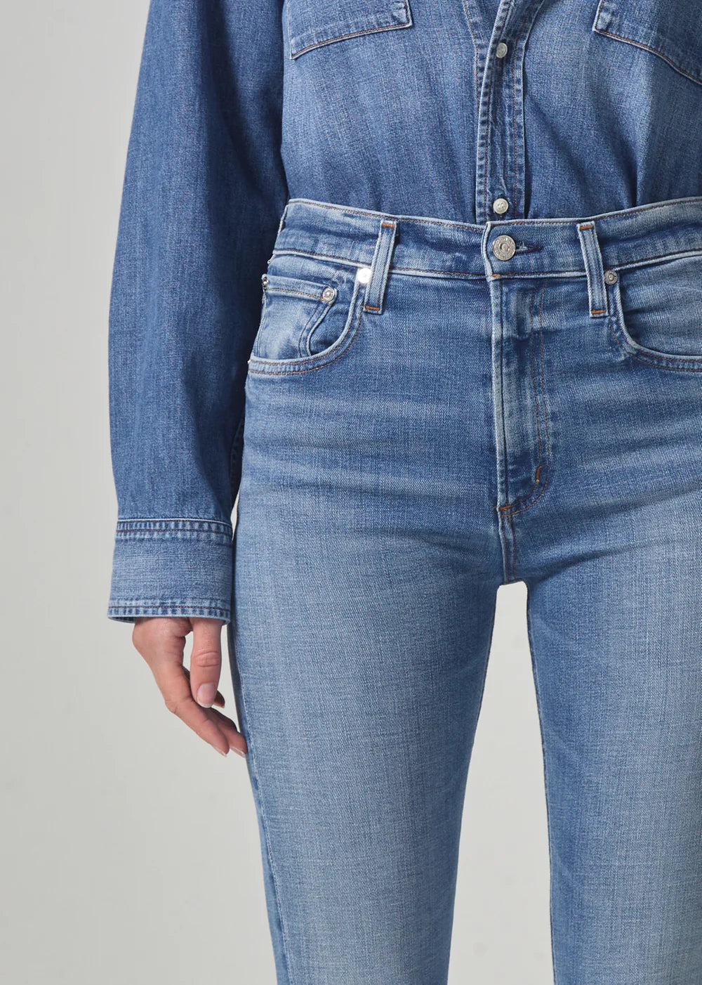 Jeans Isola Straight Crop