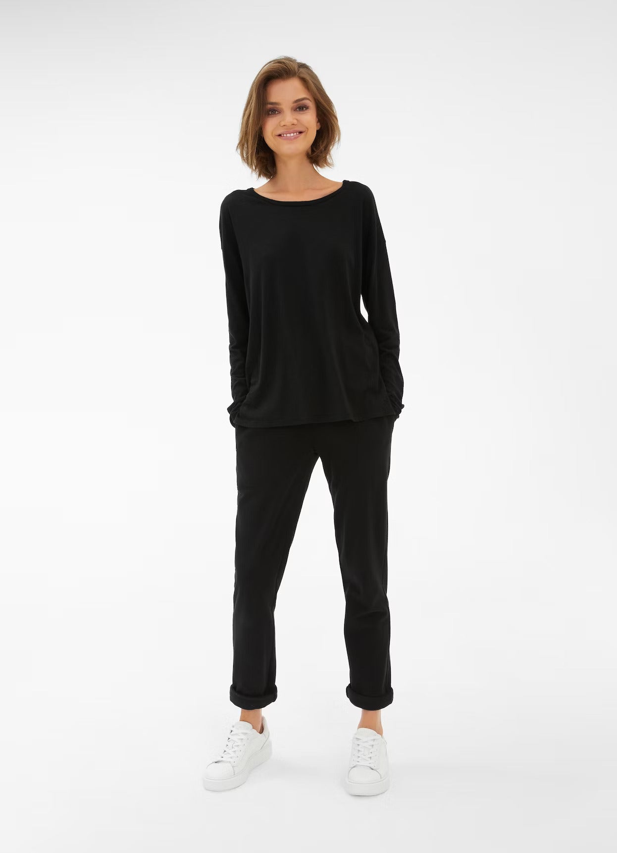 Langarm Tee